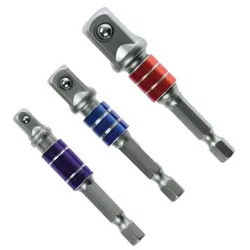 HM Müllner Adaptersatz 3-teilig farbig 1/4"