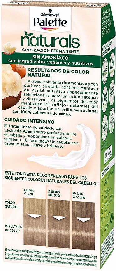 Palette Natural tinte #8.1-rubio claro helado