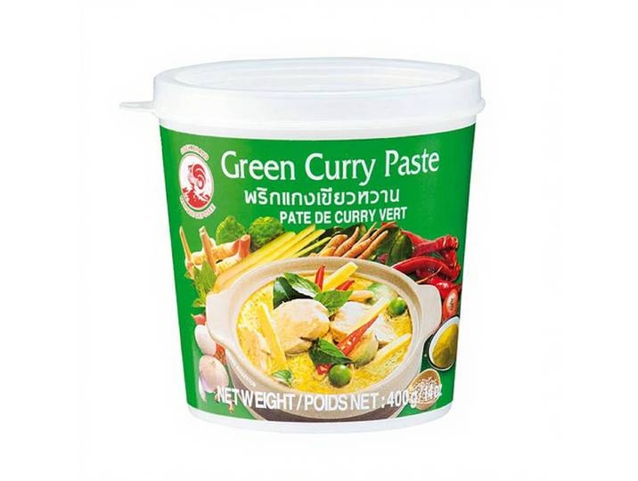Cock Brand Thaise Groene Currypasta 400 g