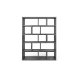 TemaHome Bücherregal Berlin Dekor Grau Beton