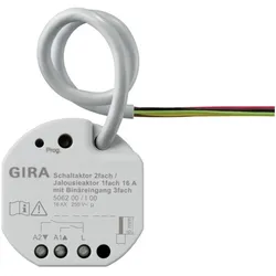 Gira, Aktor, Schalt-/Jalousieaktor (Rolladenaktor)