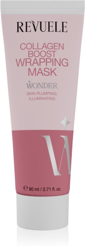 Revuele Wonder Collagen Boost Wrapping Mask night mask to brighten and smooth the skin 80 ml