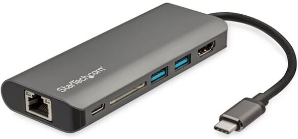Startech USB C-multiportadapter - USB-C-resedocka till 4K HDMI,
