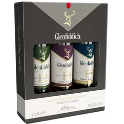 Glenfiddich Tasting Set - 12, 15 und 18 Jahre - 3x 50 ml - Single...