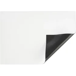 Magnetfolie A4, weiß, mit starker Haftkraft, Ferrit, PVC