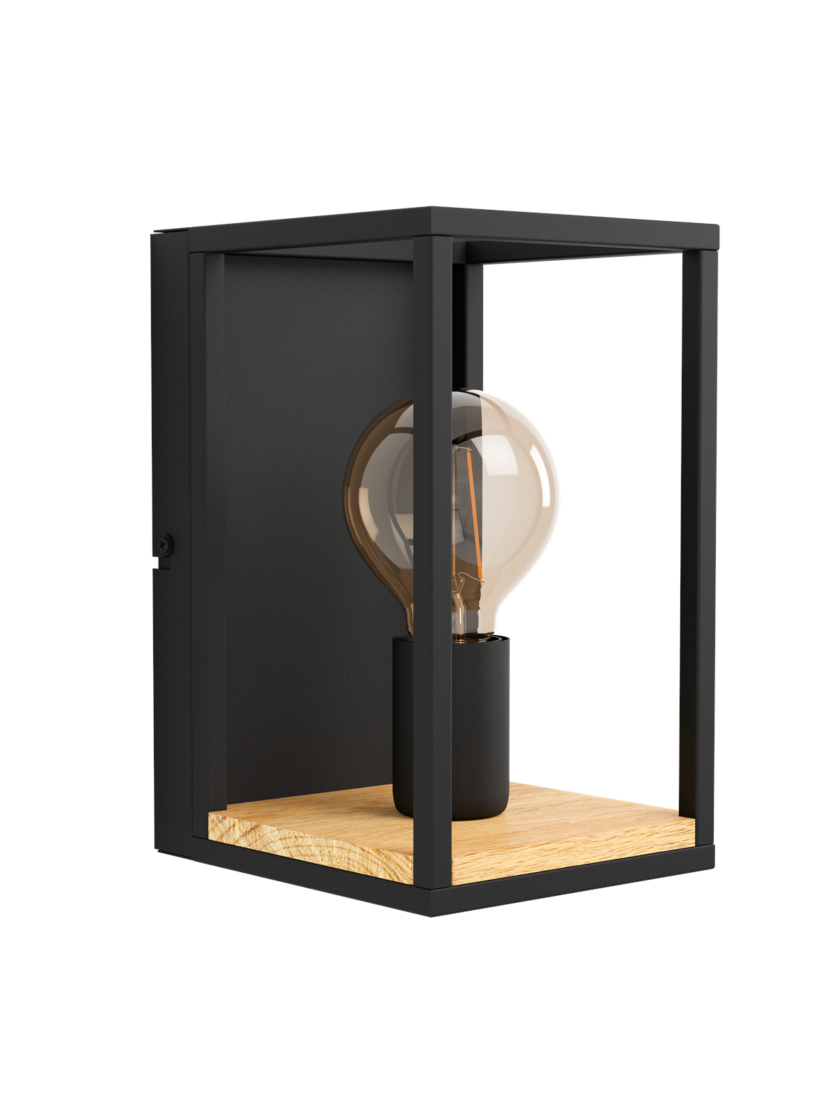 EGLO LIBERTAD Wandleuchte, schwarz, braun