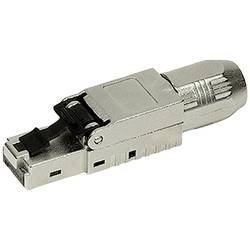 ROLINE feldkonfektionierbarer RJ-45 Stecker Cat.6A (Class EA), STP, silberfarben 21.17.0325