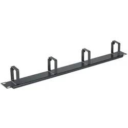 Schneider Electric NSYCRTM1U32B Actassi, 19"-Frontplatte 1HE mit Metallführungen, 3V 2H, RAL7035