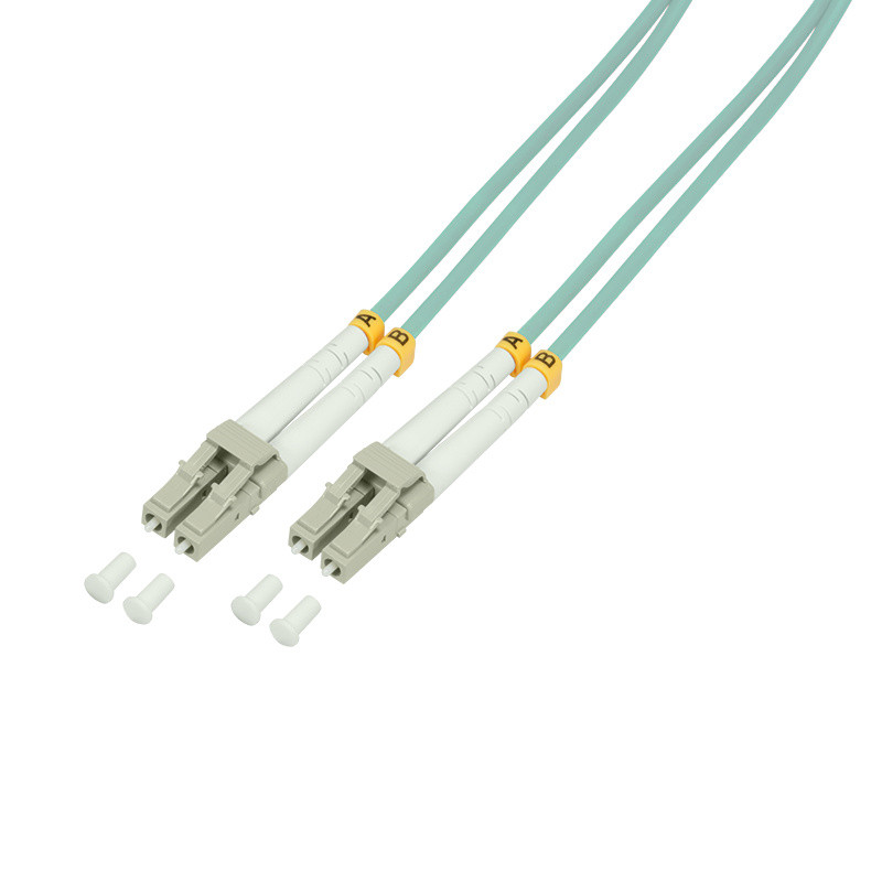 LogiLink vezeloptische patchkabel LC-Duplex naar LC-Duplex, OM3, 10 meter