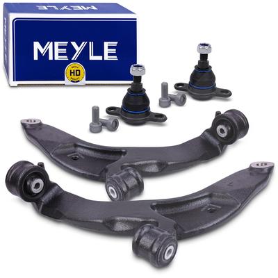 Atec 2x Querlenker + 2x MEYLE Traggelenk vorne [Hersteller-Nr. 40831971] für VW