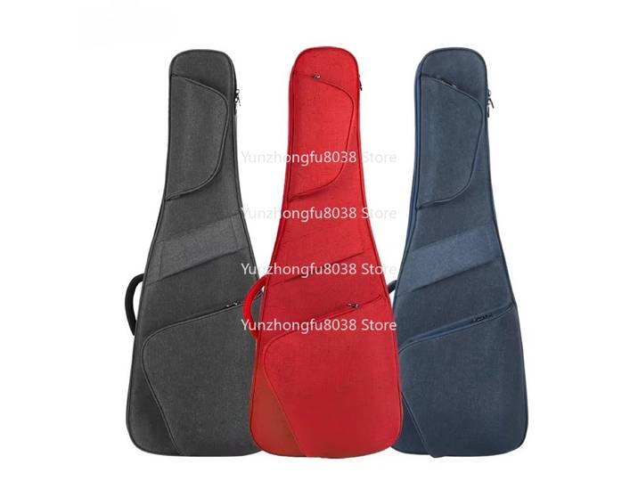 Sac de guitare électrique étanche 30mm d'épaisseur épaissi sac de Performance de guitare électrique Double bandoulière sac de guitare en plomb