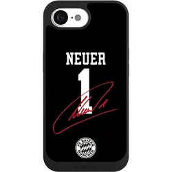 Nivocase Handyhülle für Apple iPhone 17e Hülle NIVOpure Case Schwarz FC Bayern München FCB Manuel Neuer (Apple iPhone 17e), Smartphone Hülle, Schwarz