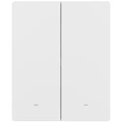 Sonoff, Lichtschalter + Storenschalter, ZBM5-2C-80W (2-channel) Zigbee smart touch wall switch