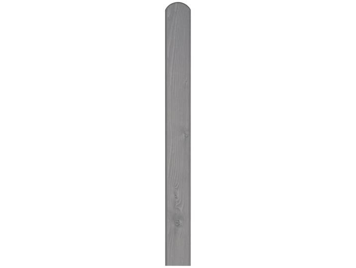 Zaunpfosten BM MASSIVHOLZ, grau, B:9cm H:100cm T:9cm, Holzwerkstoff, Zaunpfosten, Zaunpfosten, Fichte, 9x9x100 cm