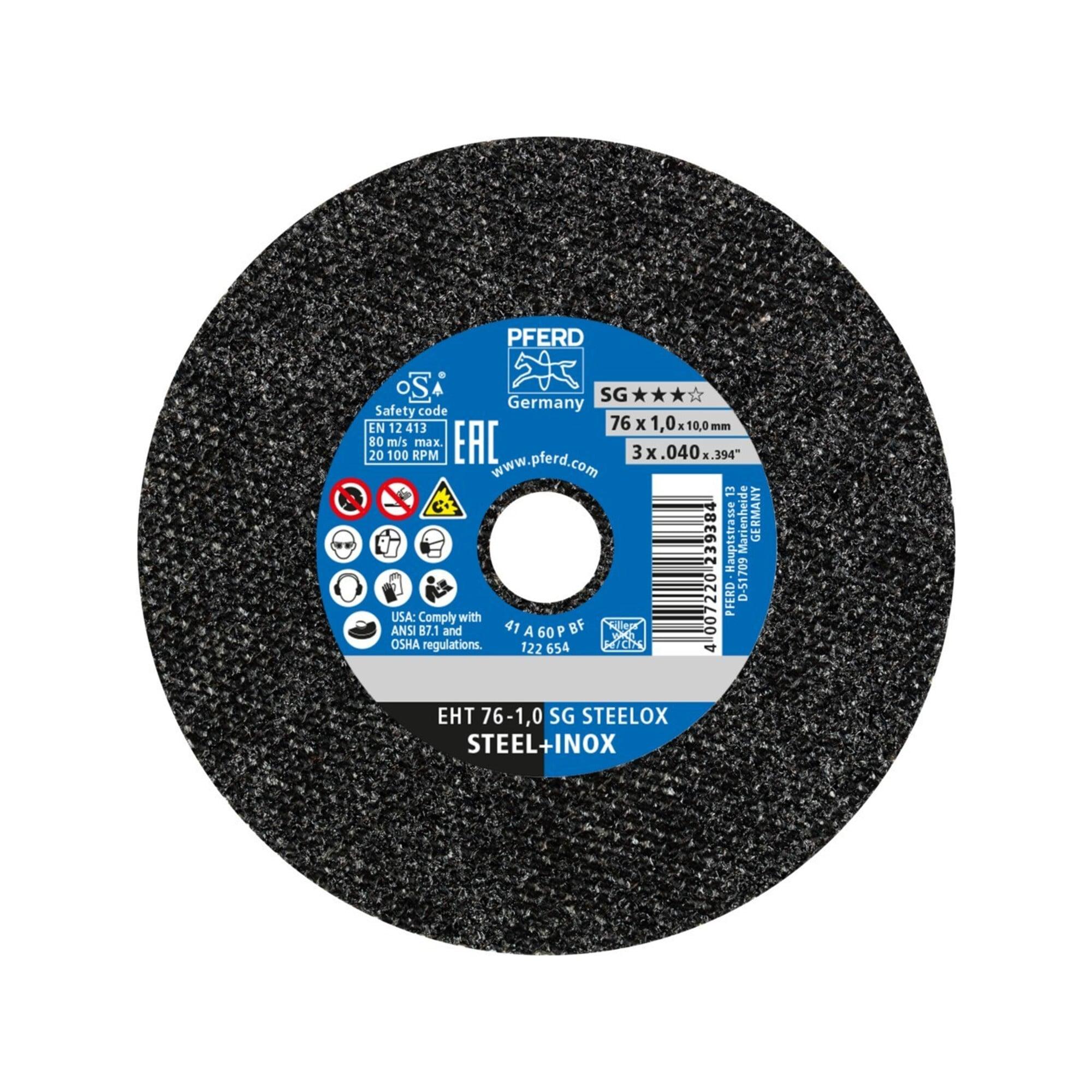 Pferd Trennscheibe A60PSG 76x1,0x10mm gerade (65508001)