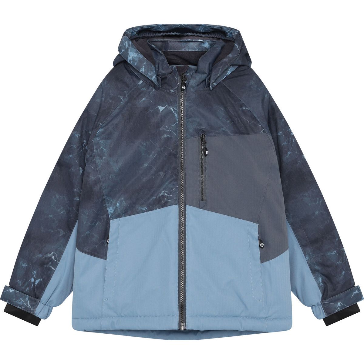 Color Kids Ski Jacket Colorblock 742779 turbulence (1922) 128 742779-1922-128