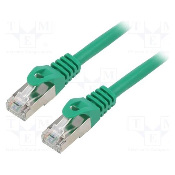 Lanberg Patchcord Kat.6 Ftp 1m Zielony Fluke Passed (FTP, CAT6, 1 m) (PCF6-10CC-0100-G)