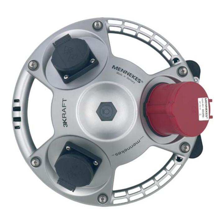 Mennekes Steckdosen-Kombination 1x16A,5p,400V,2xSch. 94350SI)