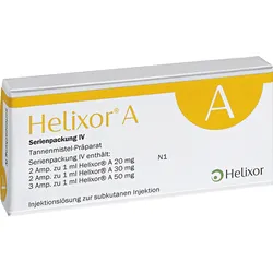 Helixor A Serienpackung IV Ampullen 7 St Ampullen
