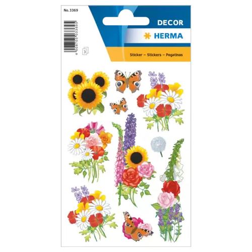 HERMA 30 Aufkleber 3369 Blumen
