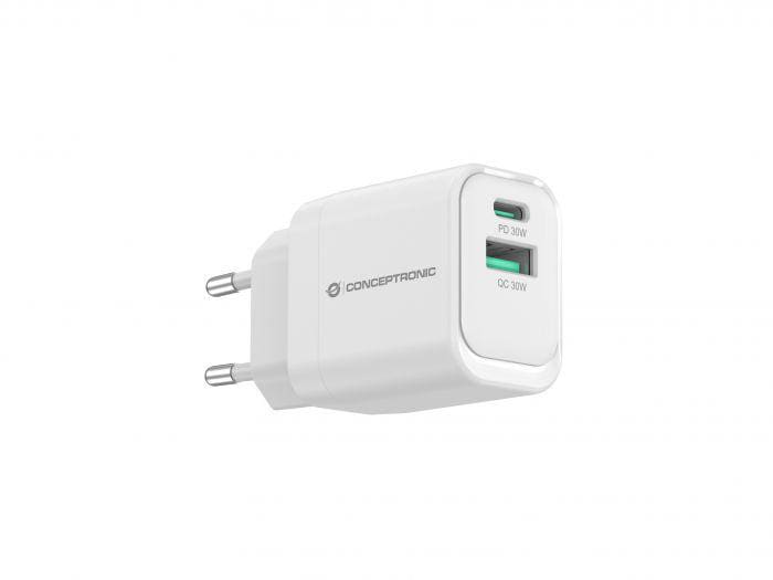 Conceptronic ALTHEA19W33 2-Port 30W GaN USB PD Charger Ladegerät