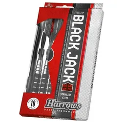 Harrows Black Jack Steeltip Darts (20 g)