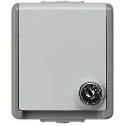 Siemens Dig Industr. IP44 Aufputz SCHUKO-Steckdose abschließbar 5UB4716