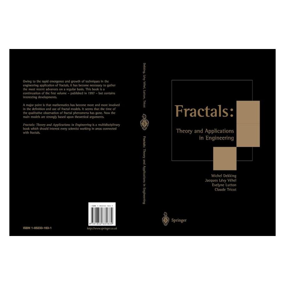 Springer Fractals: Theory and Applications in Engineering (Englisch, Softcover, Claude Tricot, Evelyne Lutton, Jacques Lévy-Véhel, Michel Dekking) (55492370)