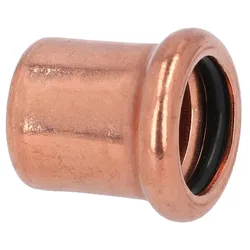 Kupfer Pressfitting Verschlusskappe Ø 15 mm Typ 7301