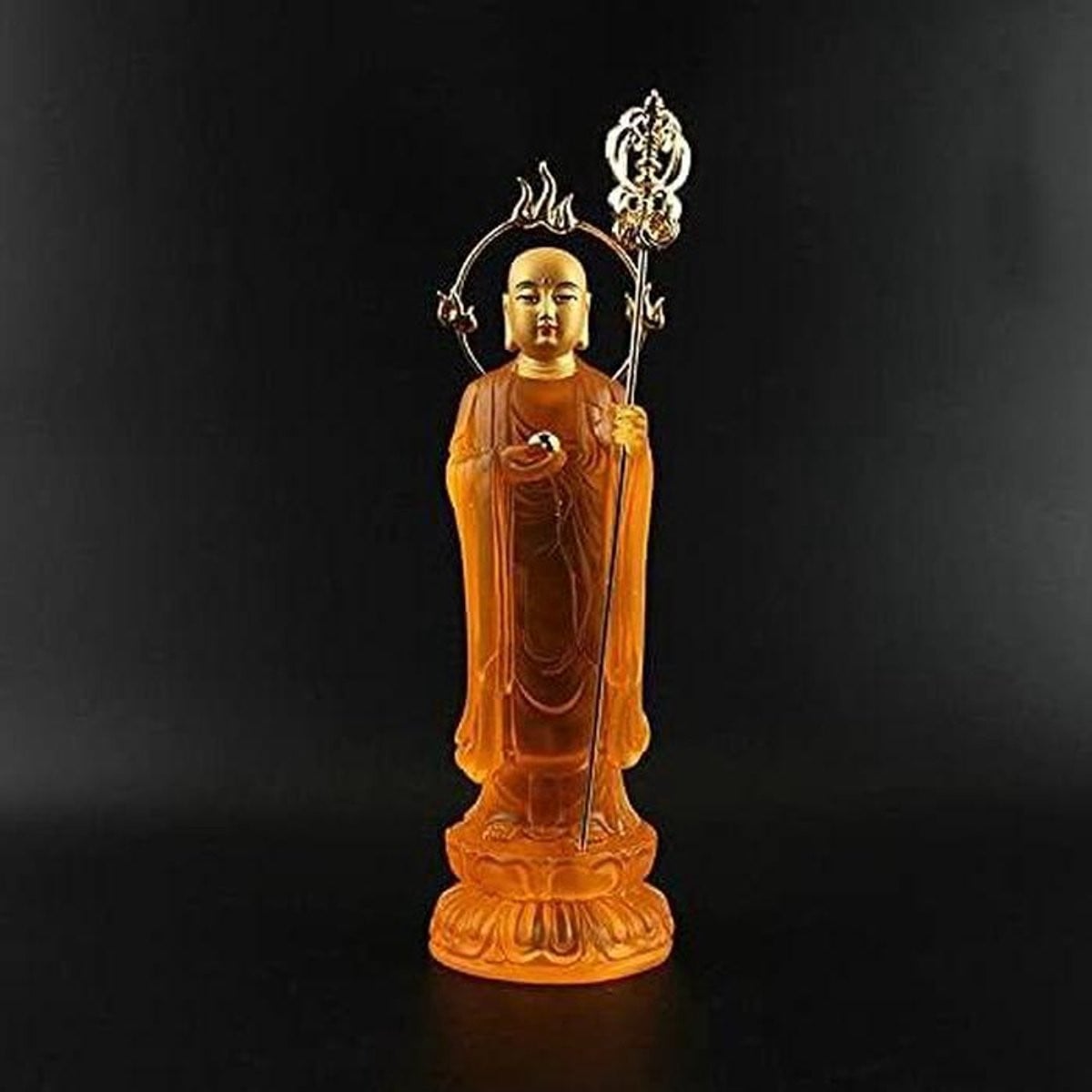 Boeddhabeeld Statuut Decoratie Goud Hoogte: 235 cm