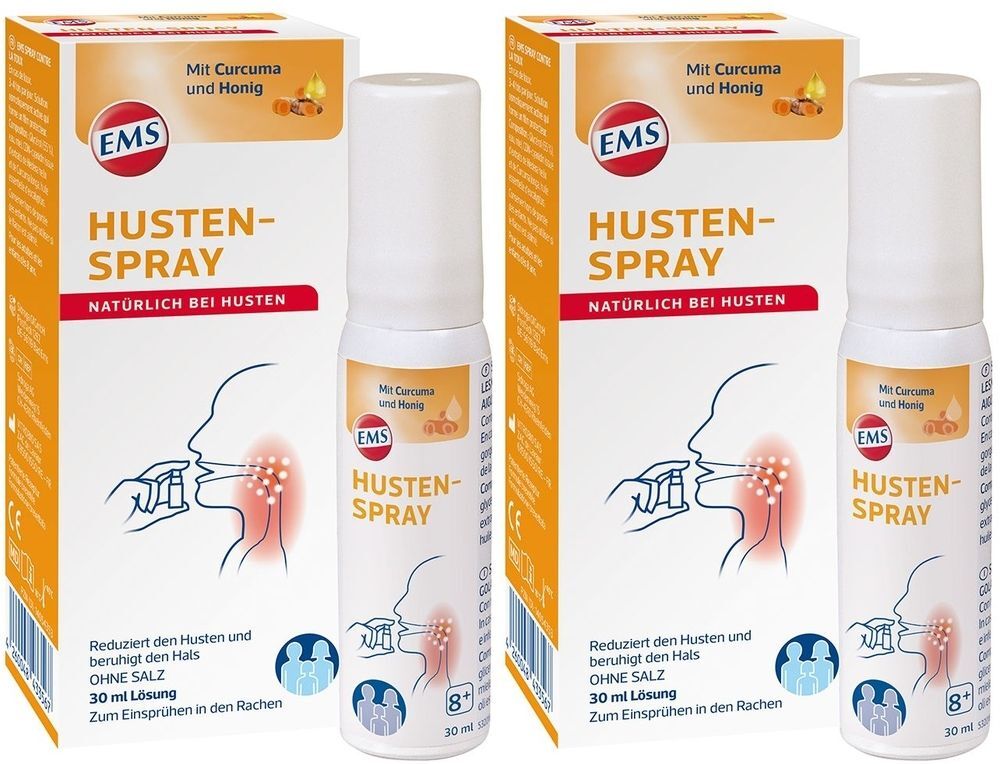 EMS Hustenspray 2x 2x30 ml Dosierspray