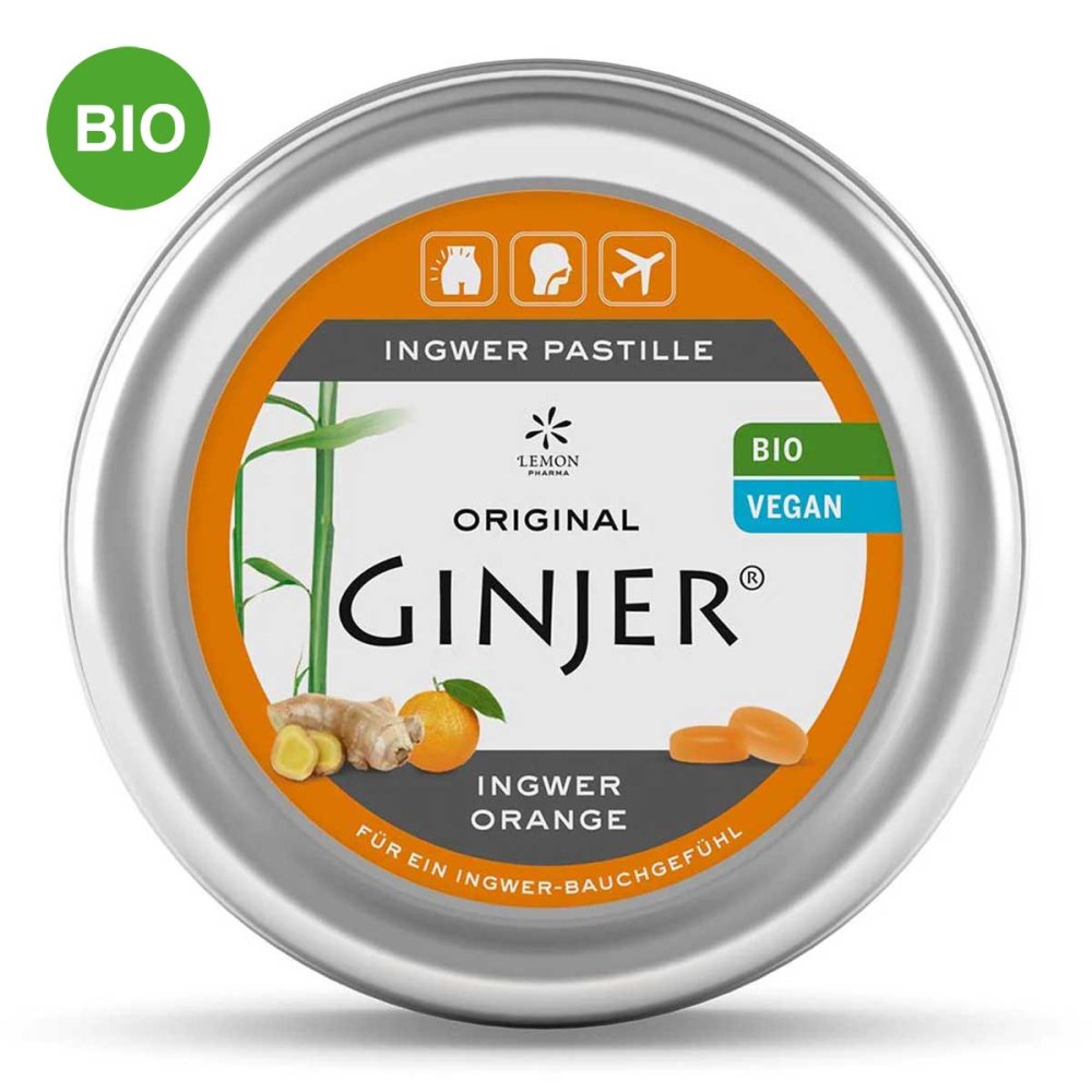 Hager Pharma GmbH Ingwer Ginjer Pastillen Bio 10309508
