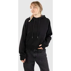 Blue Tomato Boxy Hoodie washed black Gr. XS
