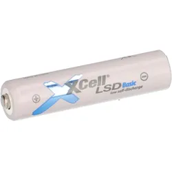 XCell Micro AAA Akku LSD Basic Ni-Mh 1,2V 800mAh Tray low self discharge
