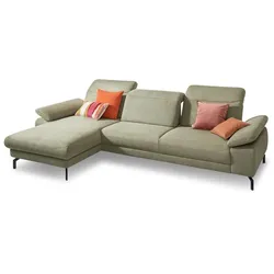 Segmüller Werkstätten Ecksofa Marino Stoff Beige