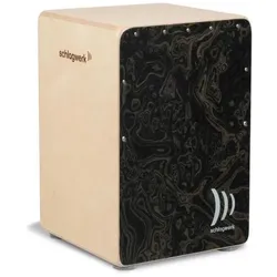 Schlagwerk CP 4006 Cajon la Peru Night Burl (Cajon, Perkussion), Perkussion, Braun