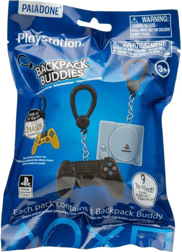 Paladone Figuras Con Colgante Backpack Buddies Playstation Talla Única Unisex