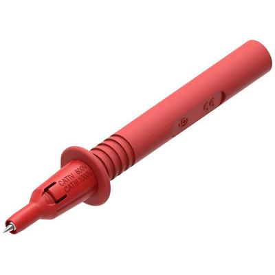Electro PJP 404-IEC-CD1-R Prüfspitze 404-IEC-CD1-R Buchse 4mm CAT III 1000V Rot 1St.