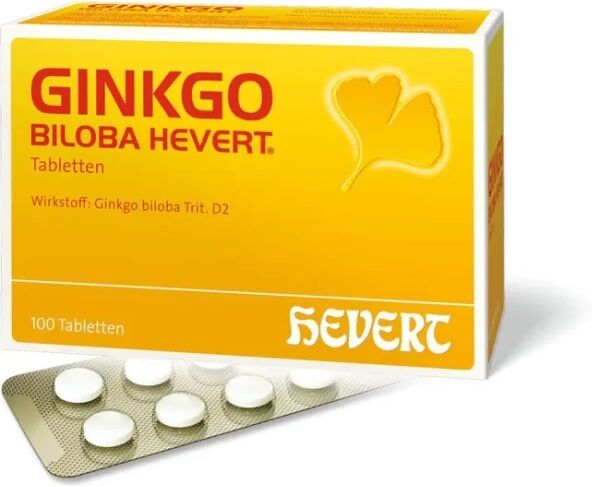 HEVERT Ginkgo biloba tablets (100 pcs.)