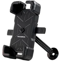 Rockbros Handy Halterung – Universell Passend für Smartphones von 4,5 bis 7,2 Zoll, Lenkerhalter Motorrad