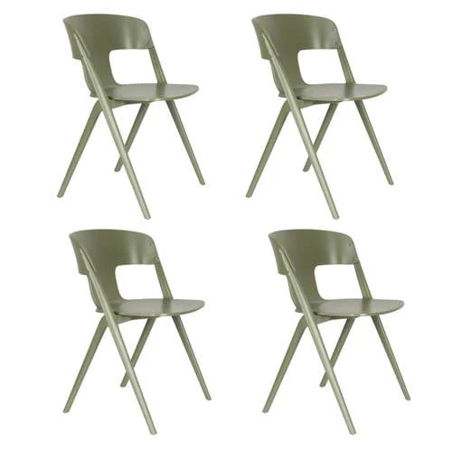 Zuiver Horizon tuinstoelen set van 4 stapelbaar