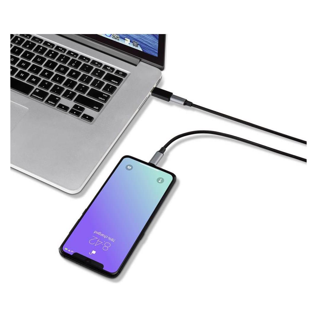 Renkforce RF-4472306 Kabelschnittstellen-/Gender-Adapter USB Type A USB Type C Schwarz (USB-A, USB-C) (RF-4472306)