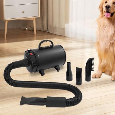 All Categories Goods Professional Pet Hair Dryer For Dogs & Cats With Adjustable Speed & Temperature, Low Noise, 4 Nozzles Professional Pet Hair Dryer For Dogs & Cats With Adjustable Speed & Temperature, Low Noise, 4 Nozzles