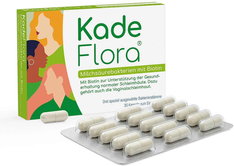 Kadeflora Milchsäurebakterien mit Biotin Kapseln 30 St