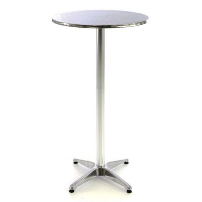 Stehtisch Bistrotisch klappbar Edelstahl Aluminium