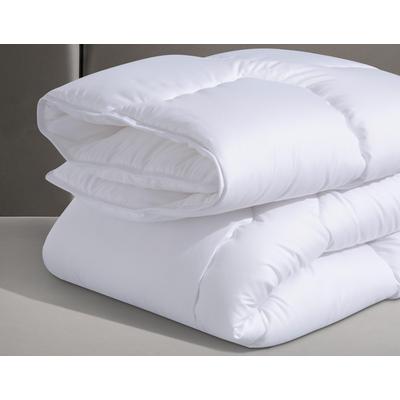 Kunstfaserbettdecke FAN "Sanamed 95", weiß, B:155cm L:220cm, Bezug: 100% Polyester. Füllung: 100% Polyester, Bettdecken, kochfest und langlebig