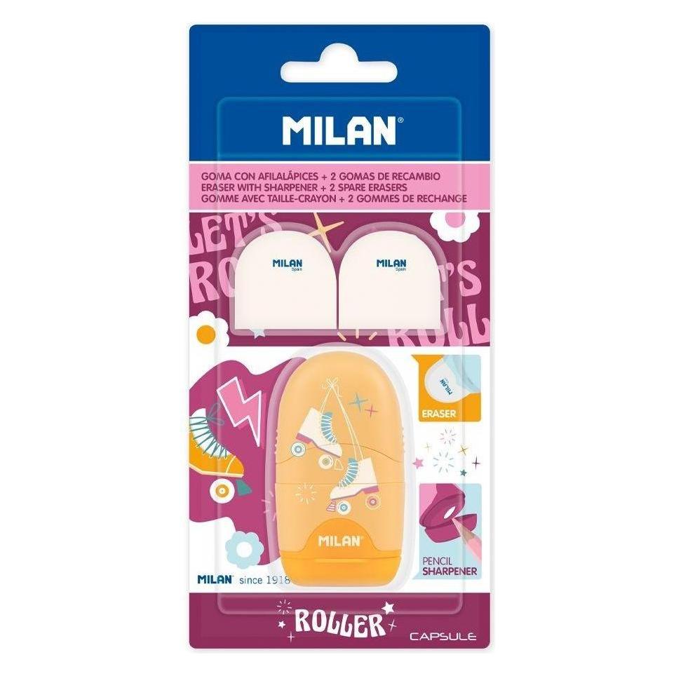 Teka Spitzer - Kapselroller + 2 MILAN-Radiergummis (47993497)