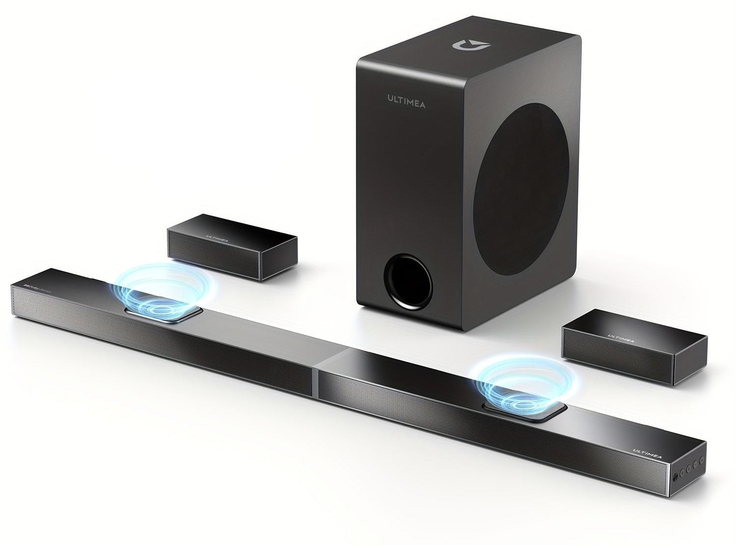 Selius Dolby Atmos Soundbar met Draadloze Subwoofer en Surround Sound Systeem