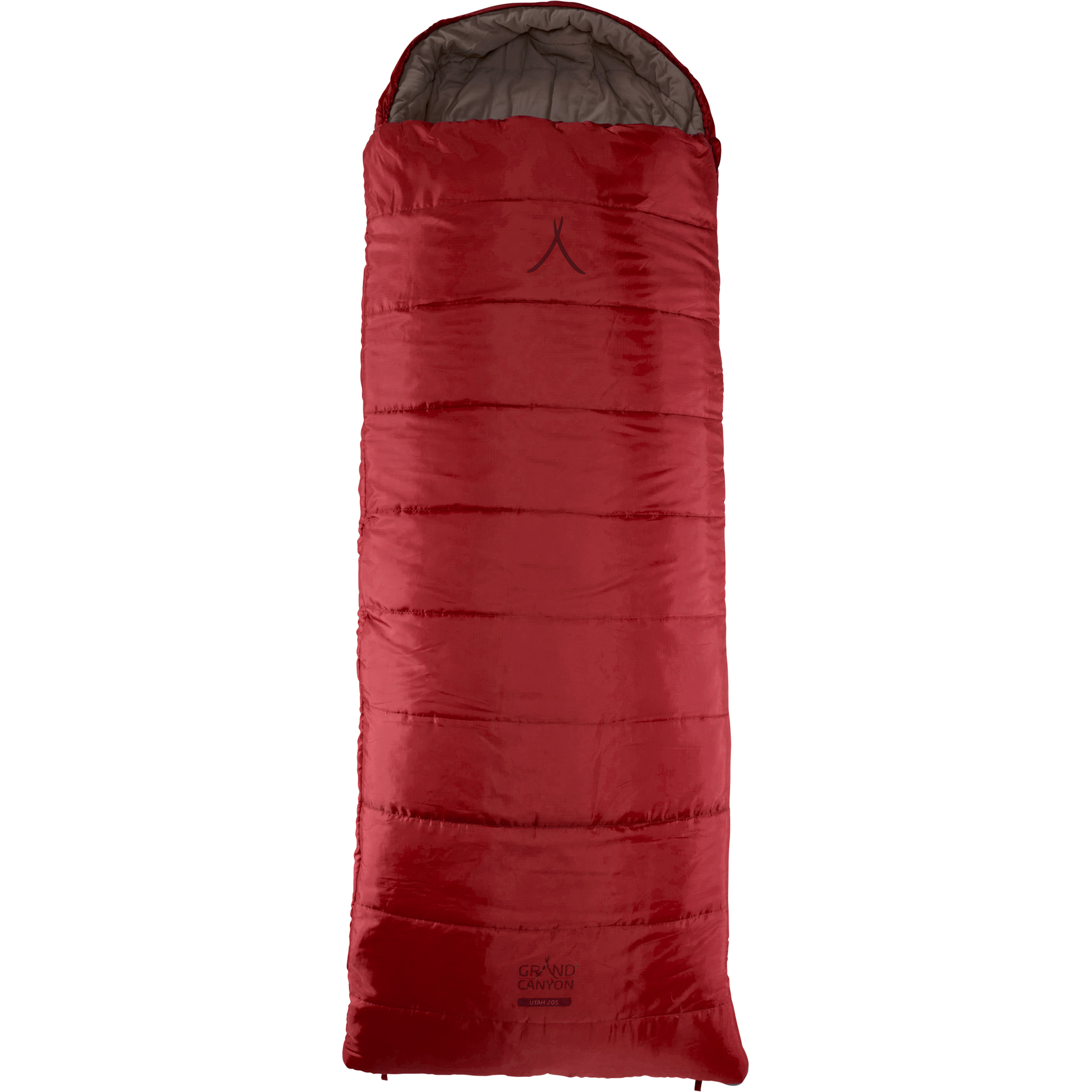 Grand Canyon Utah 205 Schlafsack Kunstfaserschlafsäcke rot Größe max. 205cm Trekking