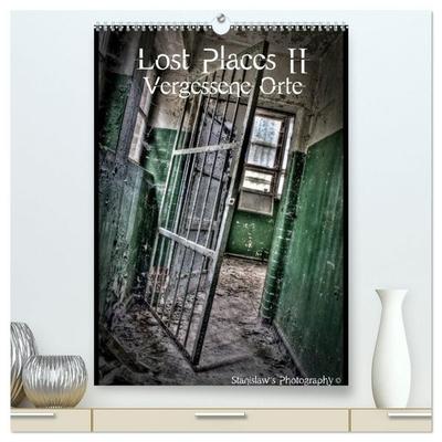 Lost Places II, Vergessene Orte (hochwertiger Premium Wandkalender 2027 DIN A2 hoch), Kunstdruck in Hochglanz
